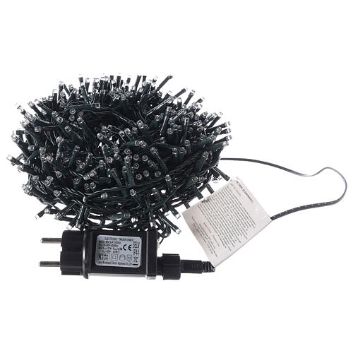 Christmas lights 500 LEDs white cold with remote control outdoors 220V