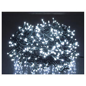 Lichterkette Weihnachten 500 LEDs kaltweiß mit Fernbedienung, 220V