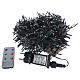 Christmas lights 500 LEDs white cold with remote control outdoors 220V s6