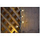 Luz de Natal corrente pisca-pisca 1000 LED branco quente controle remoto interior/exterior 220V s4