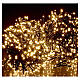 Holiday lights 750 LEDs warm white for external s1
