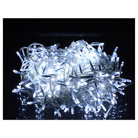 Guirlande Lumineuse LED Plate 15 Mètres - Blanc Froid, Alimentation Par 3 Piles AA - Décoration Intérieure Et Extérieure (fêtes, Mariages, Jardin)