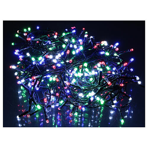Lichterkette Weihnachten 360 bunte LEDs 220V mit Fernbedienung 1