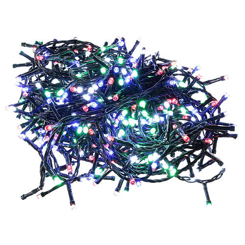 Guirlande lumineuse de Noël 360 LED multicolores pour extérieur avec boîtier 3