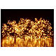 Chaîne lumineuse Noël 1800 LED blanc chaud ambre télécommande extérieur 220V s1
