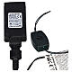 Catena Luce Natale 1800 led bianco caldo ambra telecomando esterno 220V s6