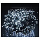 Christmas lights 750 LEDs cold white with control device s1