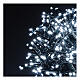 Christmas lights 750 LEDs cold white with control device s2