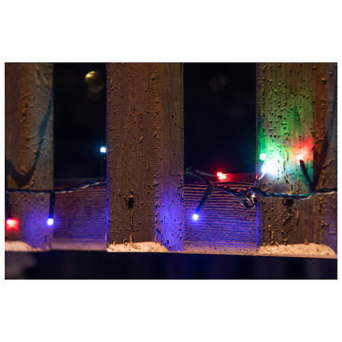 Lichterkette Weihnachten 1000 bunte LEDs mit Fernbedienung, 220V 4