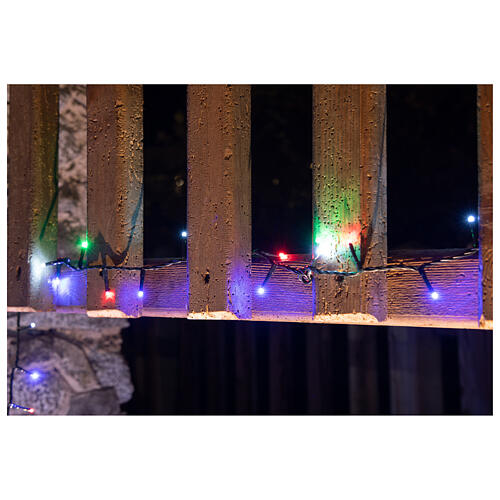 Lichterkette Weihnachten 1000 bunte LEDs mit Fernbedienung, 220V 6