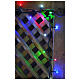Christmas lights bright 1000 LEDs multi-colour remote control external 220V green cable s2