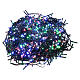 Christmas lights bright 1000 LEDs multi-colour remote control external 220V green cable s5