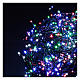 Cadena luminosa Navidad verde 1000 led multicolor control remoto exterior 220V s3