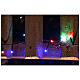 Guirlande lumineuse de Noël verte 1000 LED multicolores télécommande extérieur 220V s4