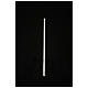 Luminious tube 100 cm with snow falling effect, 96 cold white LEDS outdoor s1