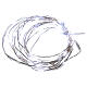 Christmas lights, 5 m, 50 LED drop lights, icy white, indoor use s3