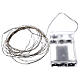 Christmas lights, 5 m, 50 LED drop lights, icy white, indoor use s5