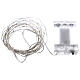 Fairy lights 5 m battery operated 50 warm white LEDs indoor s4