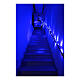 Cadena luminosa Navideña 10 m con 100 led azul exterior corriente s1