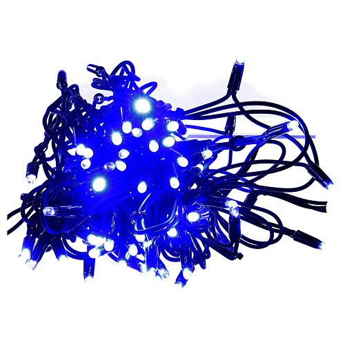 Guirlande lumineuse Noël 10 m avec 100 LED bleus extérieur courant 6