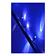 Bright Christmas string lights 10m with 100 blue LEDs electric powered s2