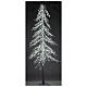 Drzewo podświetlane Diamond 250 cm 720 LED biały zimny, na zewnątrz, zasilane elektrycznie s1