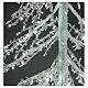 Lighted Christmas tree Diamond 250 cm with 720 cold white LEDs external electric powered s2