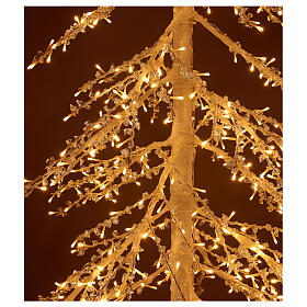LED Christmas Tree, Diamond, 250 cm 720 LED lights, warm white, outdoor use