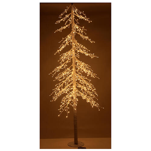 LED Christmas Tree, Diamond, 250 cm 720 LED lights, warm white, outdoor use 1