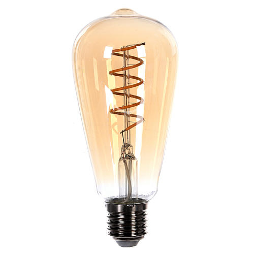 Ampoule ambrée E27 4W pour crèche 1