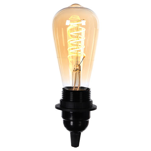 Ampoule ambrée E27 4W pour crèche 2