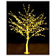 Arbre lumineux 180 cm cerisier en fleur 600 LED blanc chaud pour extérieur s1