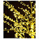 Árvore luminosa 180 cm cerejeira em flor 600 LED branco quente para exterior s2
