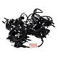 White Christmas lights LEDs 200 lights 20 m external electric powered s7