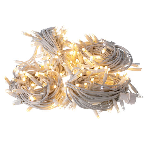 Warm white string lights 20 m 200 ultra-bright LEDs indoor outdoor electric 4