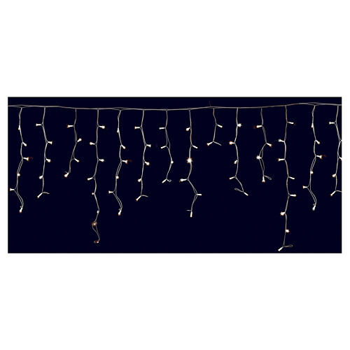 String light curtain offset 180 Maxi LEDs cold white indoor outdoor 3m 1