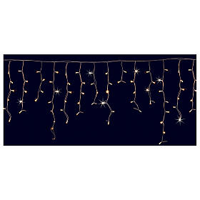 String light curtain offset 180 Maxi LEDs warm white indoor outdoor 1 m