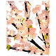 Albero ciliegio luminoso 280 cm 1680 led bianco caldo ESTERNO s2