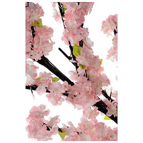 Wiśnia Sakura drzewko podświetlane 336 LED 150 cm, zasilane elektrycznie, NA ZEWNĄTRZ