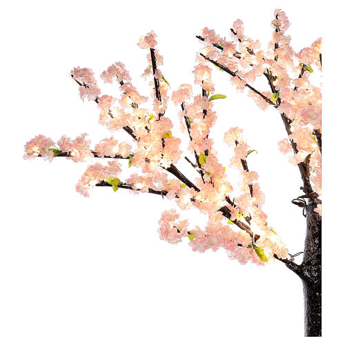 Wiśnia Sakura drzewko podświetlane 336 LED 150 cm, zasilane elektrycznie, NA ZEWNĄTRZ 5