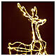 Reno luminoso 3d tapelight blanco cálido 90x100x30 cm EXTERIOR s5