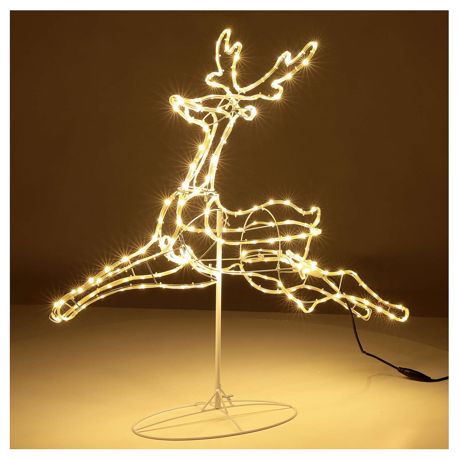 Illuminated Reindeer 3d Tapelight Warm White 90x100x30 Cm Online Sales On Holyart Com