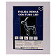 Reindeer Christmas decoration 120 cold white LEDs h 55 cm electric s7