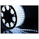 Mangueira luminosa LED PROFISSIONAL cor branco frio 44 metros, 2 fios, 1584 luzes LED, diâmetro 13 mm, PARA EXTERIOR s2