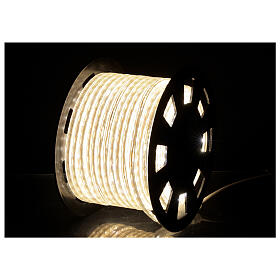 Mangueira luminosa tapelight PROFISSIONAL 3000 lâmpadas LED branco frio 50 metros, 5 acessórios, PARA EXTERIOR