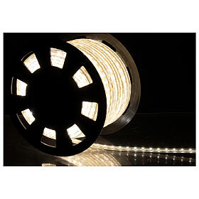 Mangueira luminosa tapelight PROFISSIONAL 3000 lâmpadas LED branco frio 50 metros, 5 acessórios, PARA EXTERIOR