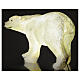 Oso polar led blanco luz Navidad 35x55x30 cm s4