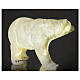 Orso polare led bianco luce Natale 35x55x30 cm s3