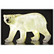 Niedźwiedź polarny światełka led białe Boże Narodzenie 35x55x30 cm s1