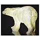 Niedźwiedź polarny światełka led białe Boże Narodzenie 35x55x30 cm s5